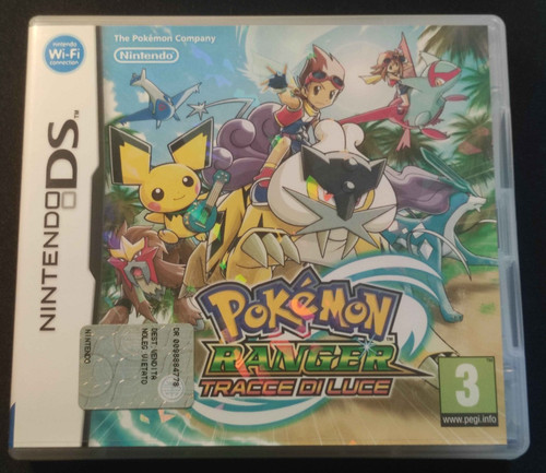 Pokémon ranger tracce - ranger, luce